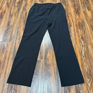 CozyFit Black Size S Scrub Pants Stretch Medical Uniform Mens Women's Small